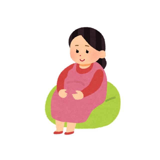 妊婦さんのイラスト